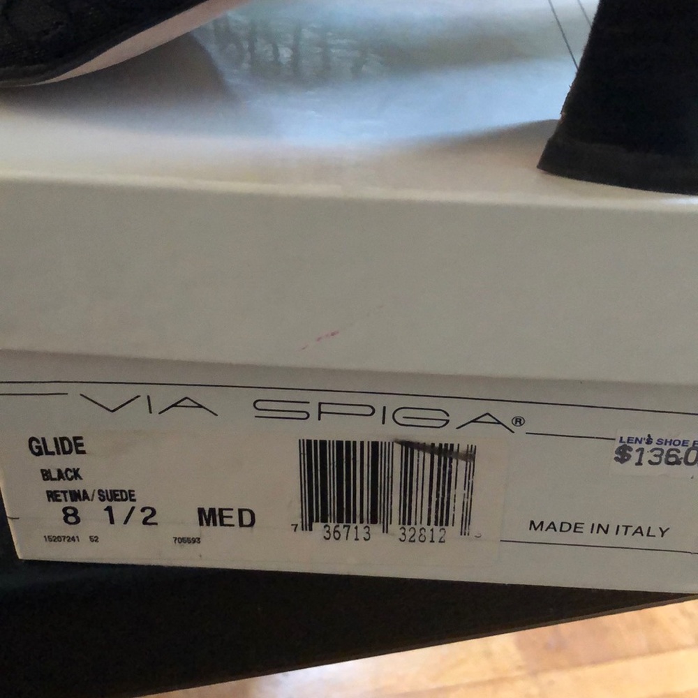 Via Spiga Mesh Black Shoe - Picture 3 of 3